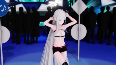 ♯375(C) Suruga เต้นสยบใจ บลูอาร์ไคฟ PinkCAT MMD