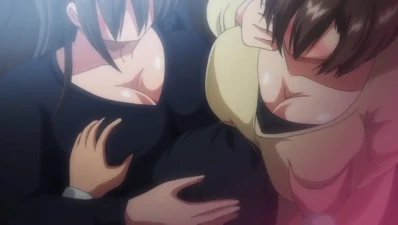 Sae to Emi x Madu Tiga: Hot Harem Threesome with Minahakuba