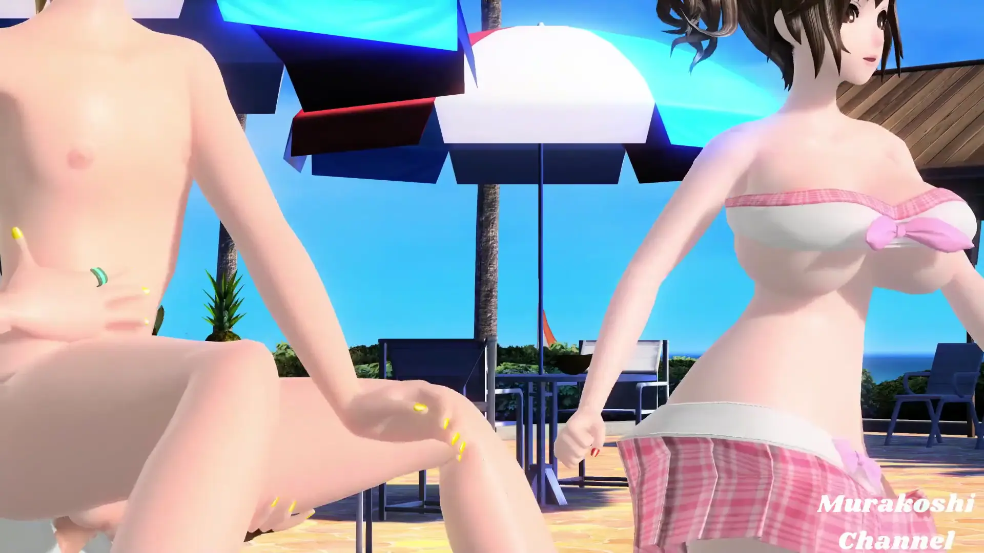 Meiko爆乳誘惑與鏡音連在村越頻道精彩演出