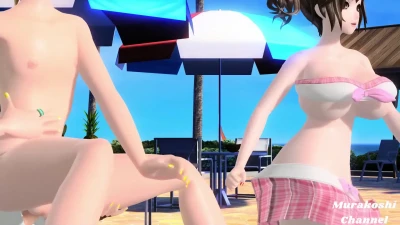 Meiko爆乳誘惑與鏡音連在村越頻道精彩演出