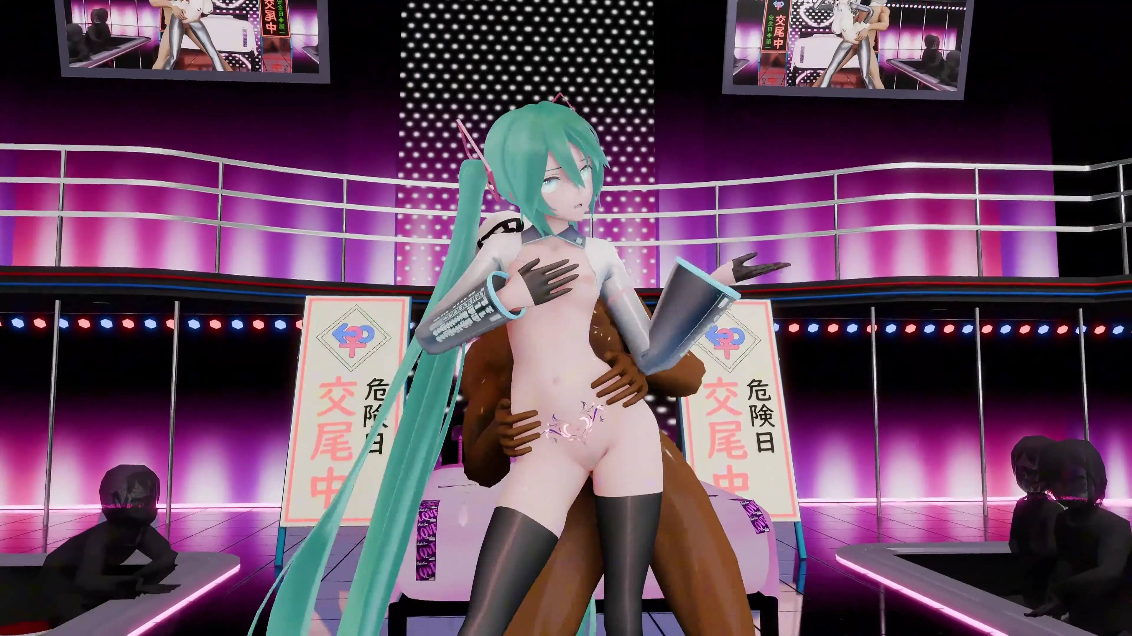Sensual SexDance YYBMiku Girls dengan Hatsune Miku