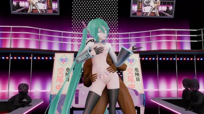SexDance Ardiente con YYBMiku Girls y Hatsune Miku