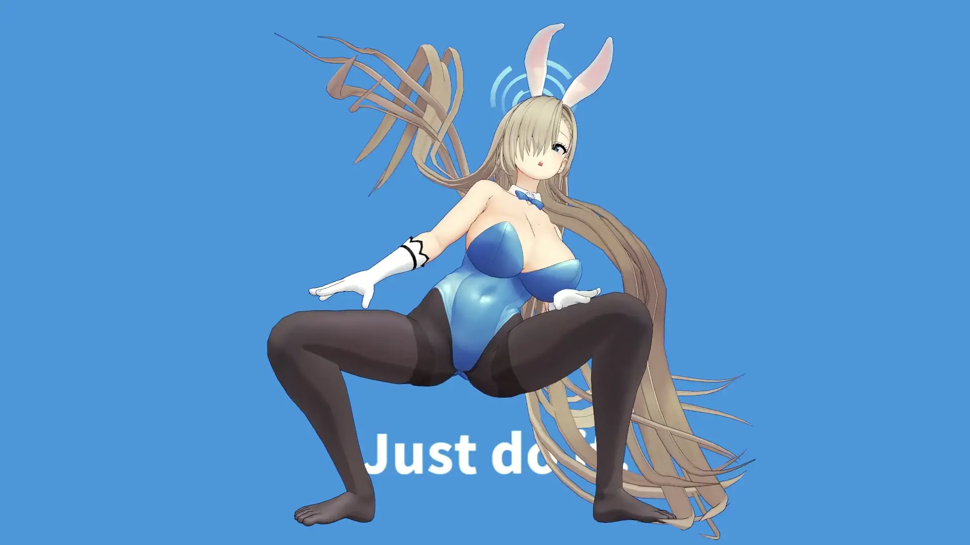 Asuna & Karin Workout Session – Work Those Muscles Tight!