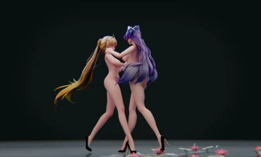 Suìsuì Kantai เคลื่อนไหวชวนฝันไปมา ~❤ กับ sandong Blender 3D