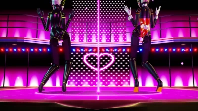 [MMD][ITA-PROT/RAVI] Tarian Duo Menggoda dengan Sir-Tunalot Robot Girl