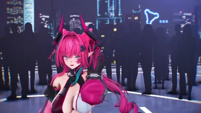 Custom Yvonne-Catch Catch with 萧神T-Dragon | Big Breasts Arknights