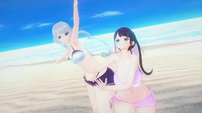 Dive to Blue 姉妹 | Stunning Koikatsu suzy_daniel Animation