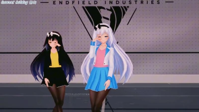 [SexDance03] Date A Live Арюсу Марина × Мария Горячий Танец и Любовь
