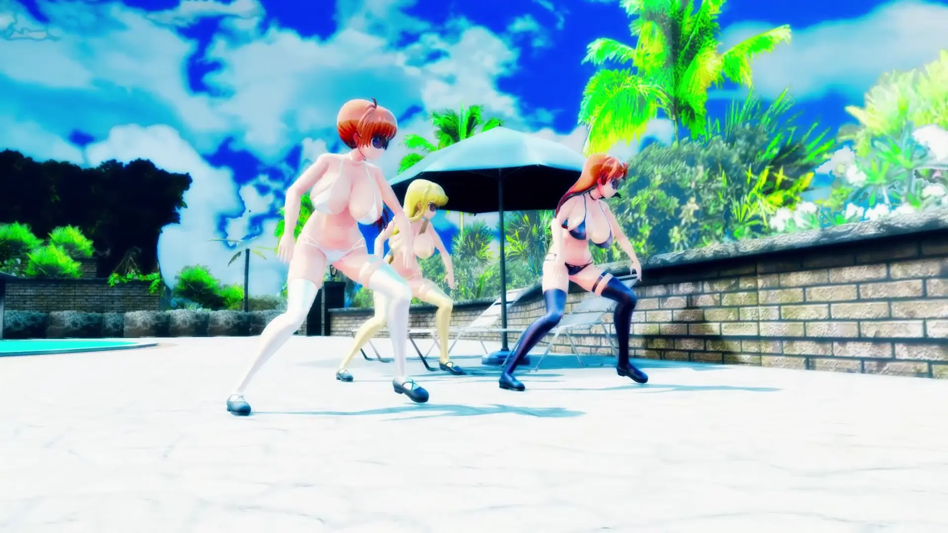 ¡Takachi Madre e Hija + Fate WAVE! Mágica Chica Lyrical Nanoha MMD