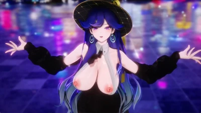 『LUCILLA』Up & Down with Ginger Cat Kuon | MMD Wuthering Waves 4K 60fps