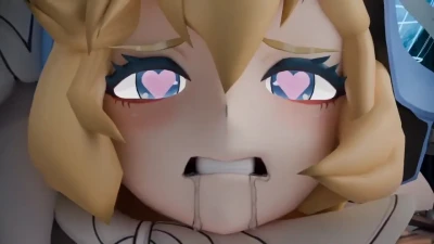 Lumine X Seaf-Chan Crossover: Cumshot Futanari Explícito