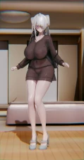 She Is Bonbu's Strictest Mother – Featuring 菲八啾比 in MMD