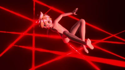 Kagamine Len в Нижнем Белье | Piano x Forte x Scandal | Танец MMD