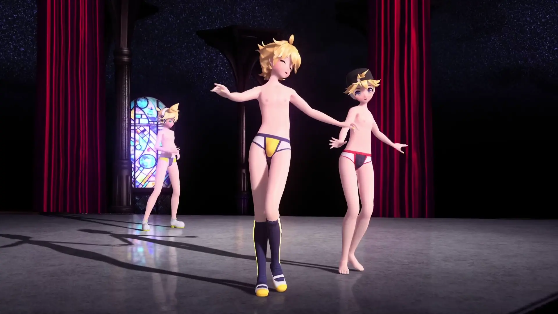 📩[Len Underwear] ACUTE / Append и Extra Mod с Receiver | Kagamine Len