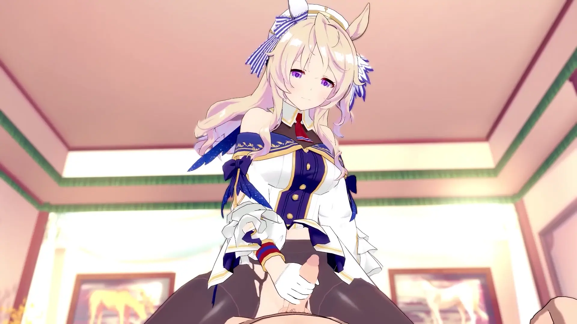 Victoire Pisa с Mad Boy 420 в умамусуме на Koikatsu