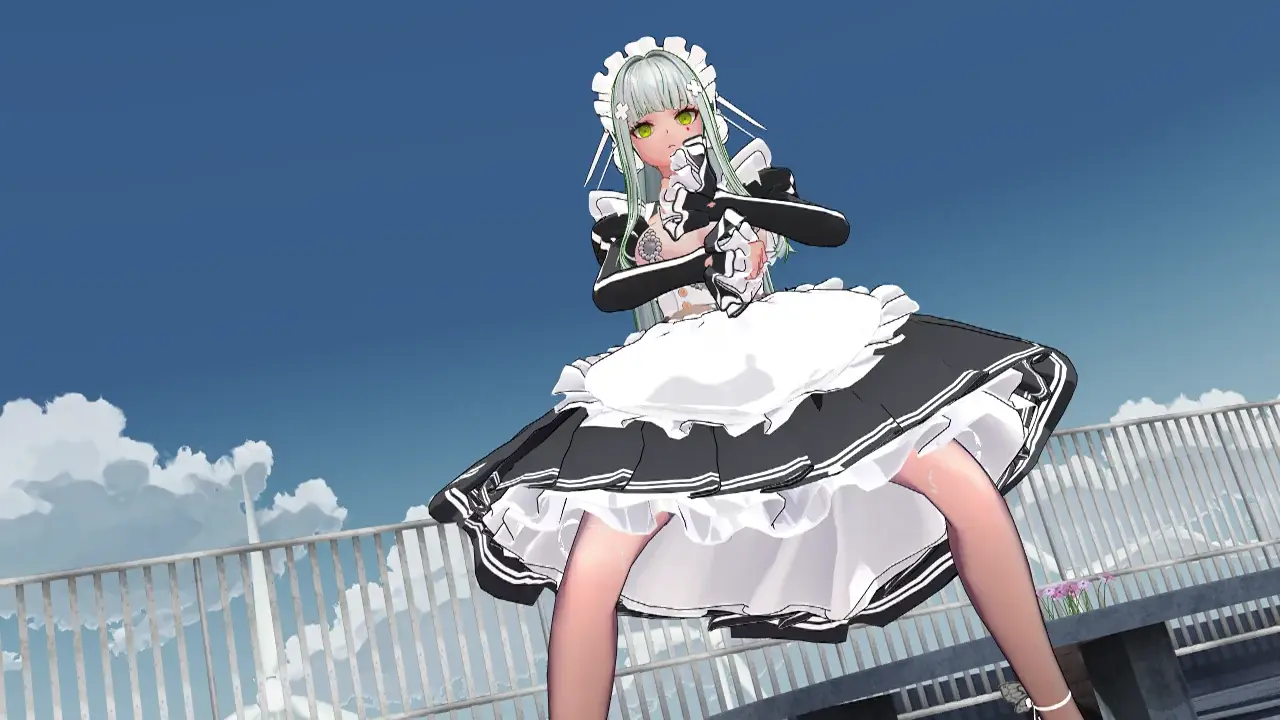 MMD R-18 「メイドさん」TheMagicBomb A03Aモデルで魅せる