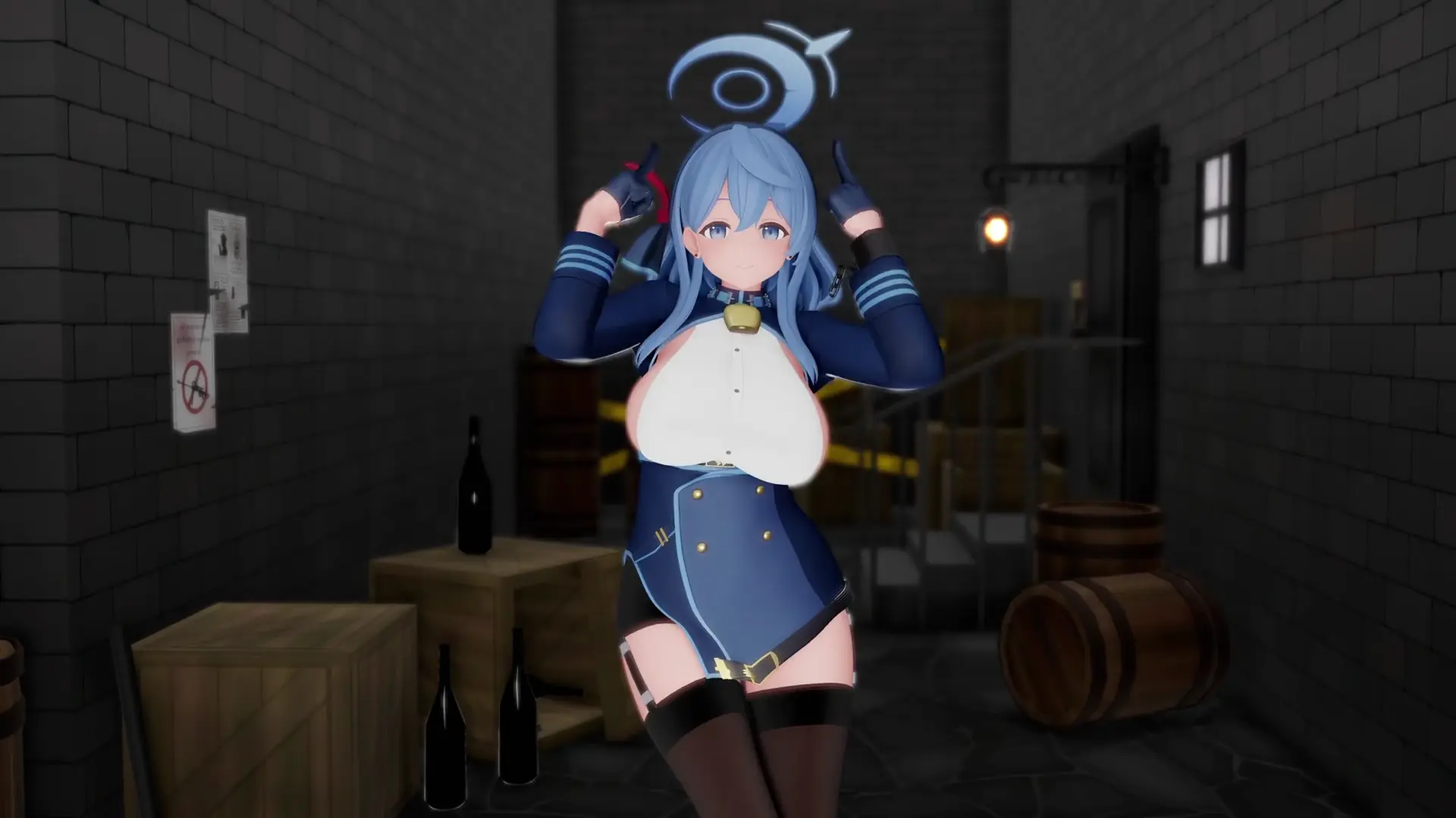 Who is She（Ako）－ZILOlσmlσmによるブルーアーカイブMMD