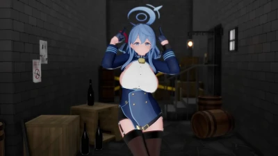 Quem é Ela (Ako)? ZILOlσmlσm Blue Archive MMD Explosivo