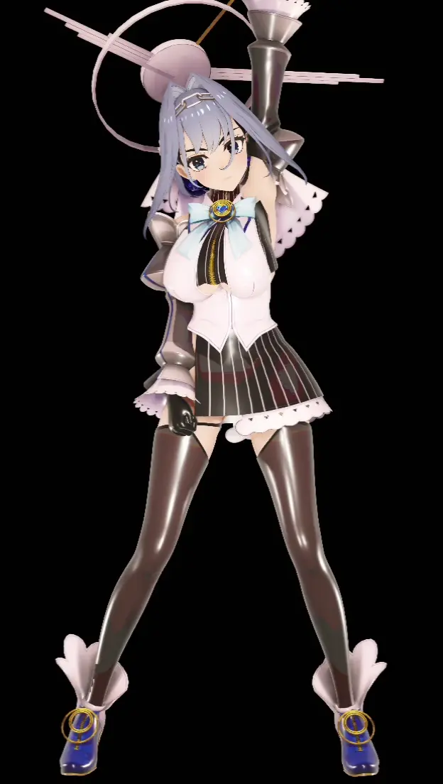 [HOLOLIVE MMD R-18] Ardiente Ouro Kronii en モザイクロール