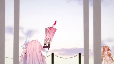 [Wuthering Waves] Denia Monitoring with ハムカツ - Koikatsu 3D Video