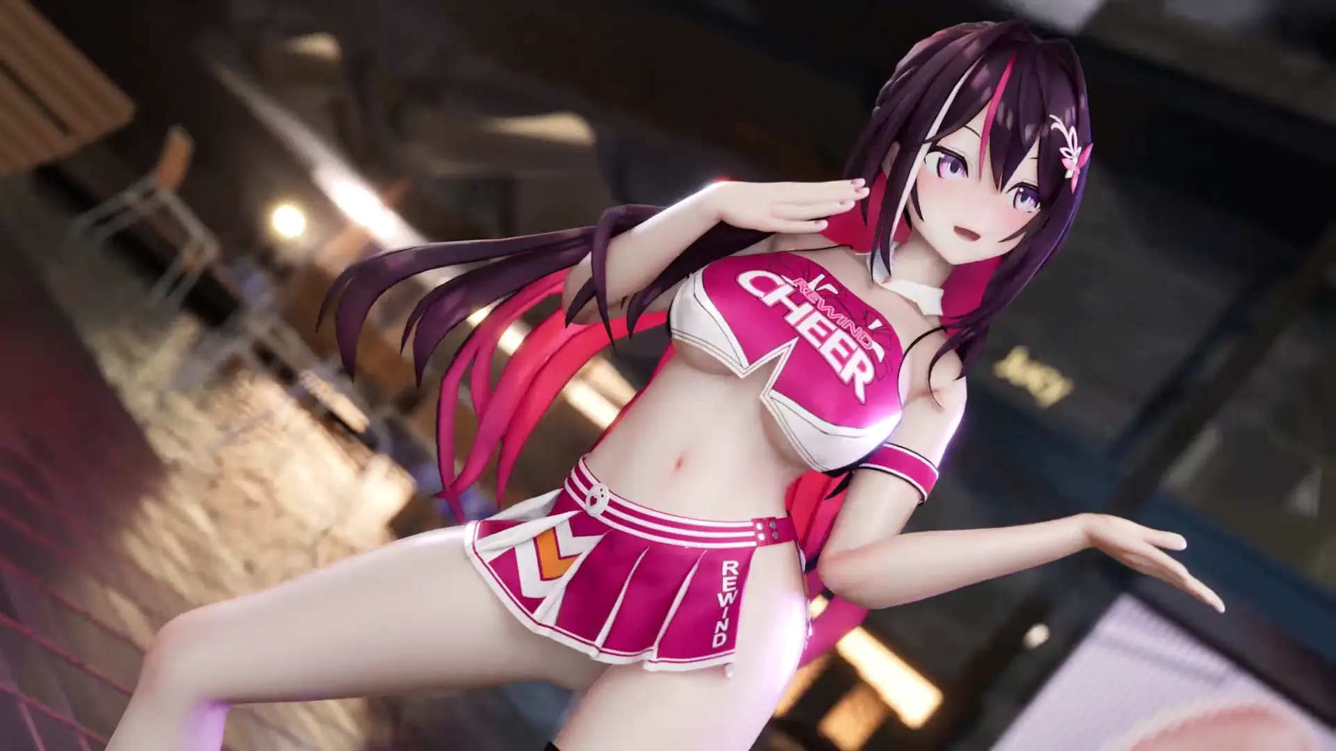 Blender241【-AZKi-Grils】Juicy Vtuber Model Sexy Display