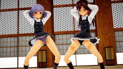 Wakame-chan เต้น Hip-Swing กับ Ooshio & Arashio - Takesiman กลับมาแล้ว