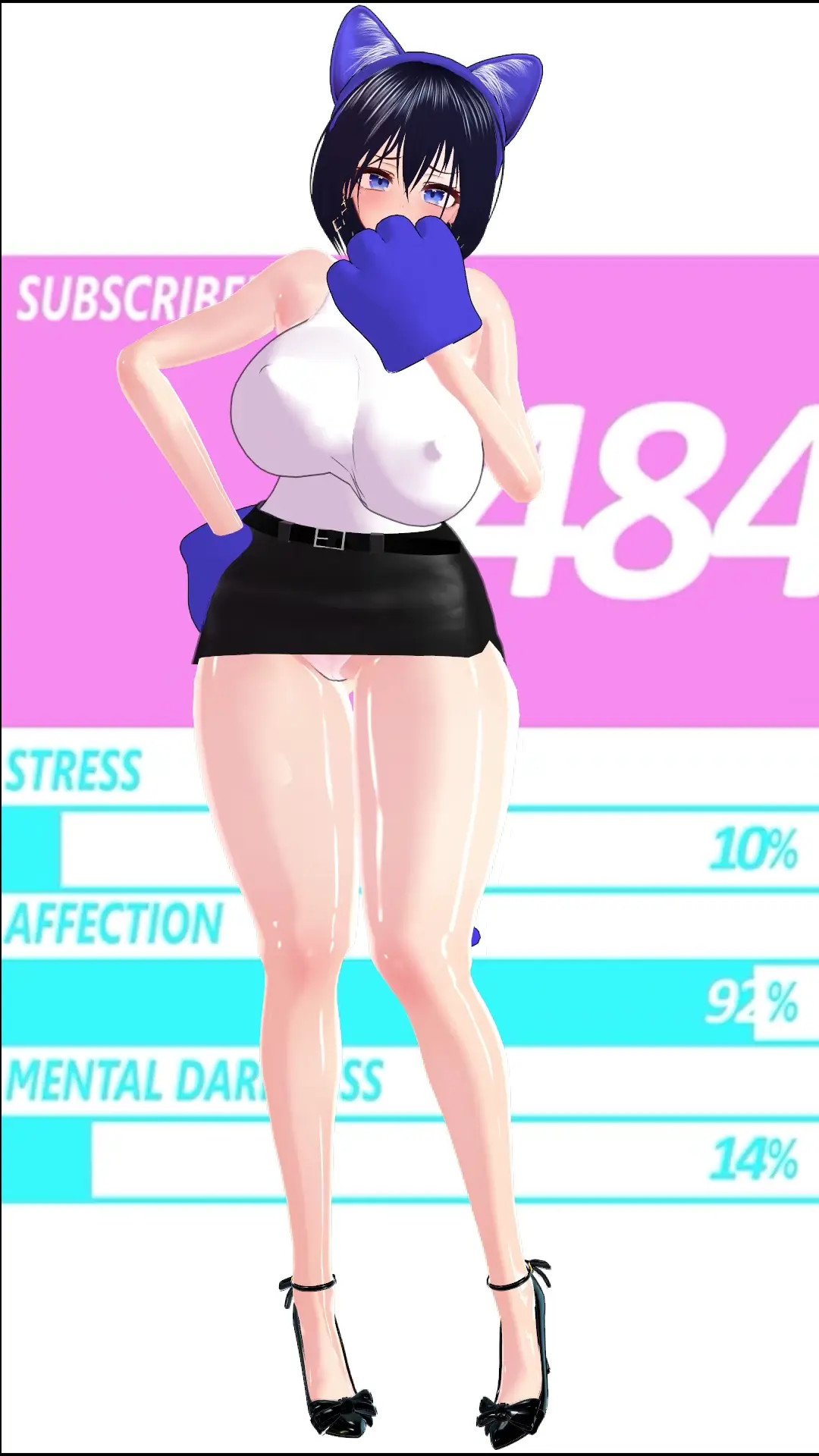 kayo DATEN ROUTE กับ pop-g – MMD อกใหญ่เซ็กซี่