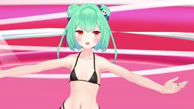 キミとルララ_R от dealer222 с Uruha Rushia | Сексуальный MMD танец