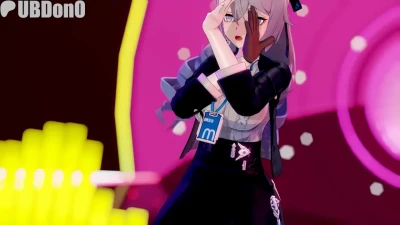 Bronya - Onegai Darling | UBDonO Голая стриптиз MMD