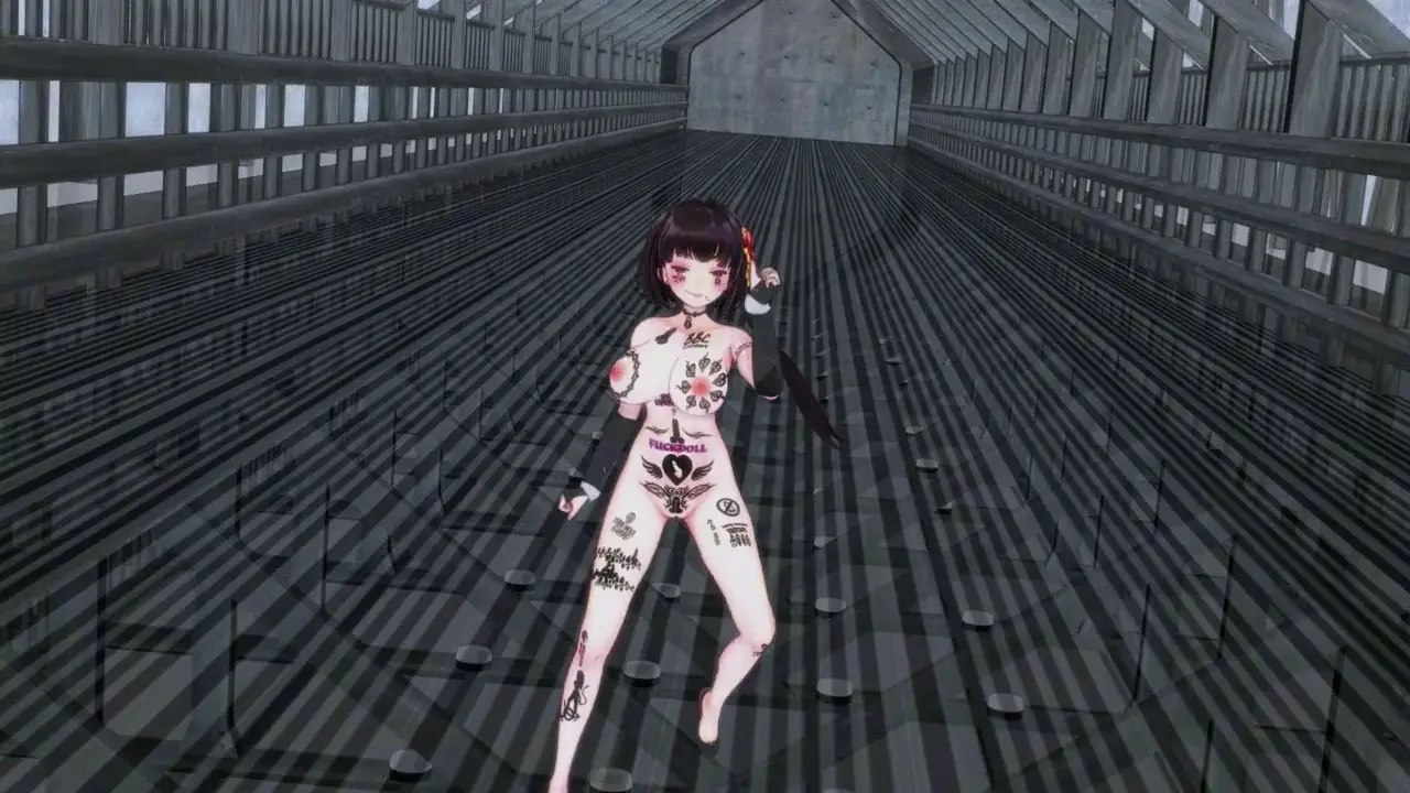 【R18】Baifujiu в choom-泠鸢yousa | Большая жопа и грудь Kpop Vtuber MMD