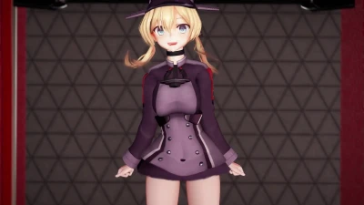 Helltaker pain 腰部搖擺動作EX MikuMikuDance視頻