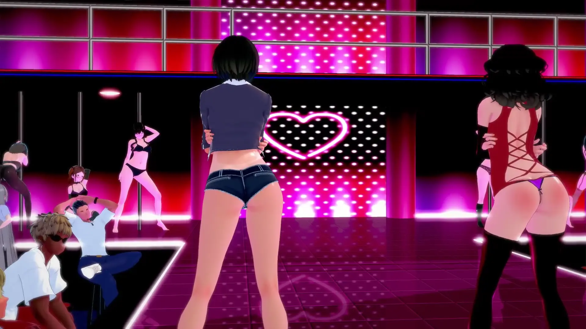 Nanazaki & Tanamachi Dance to Anaconda in Amagami | Koikatsu