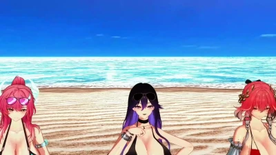 [koikatsu] ykky's Sexy Dance in 鳴潮 STEP (Short_3ver.) | aemeath & changli