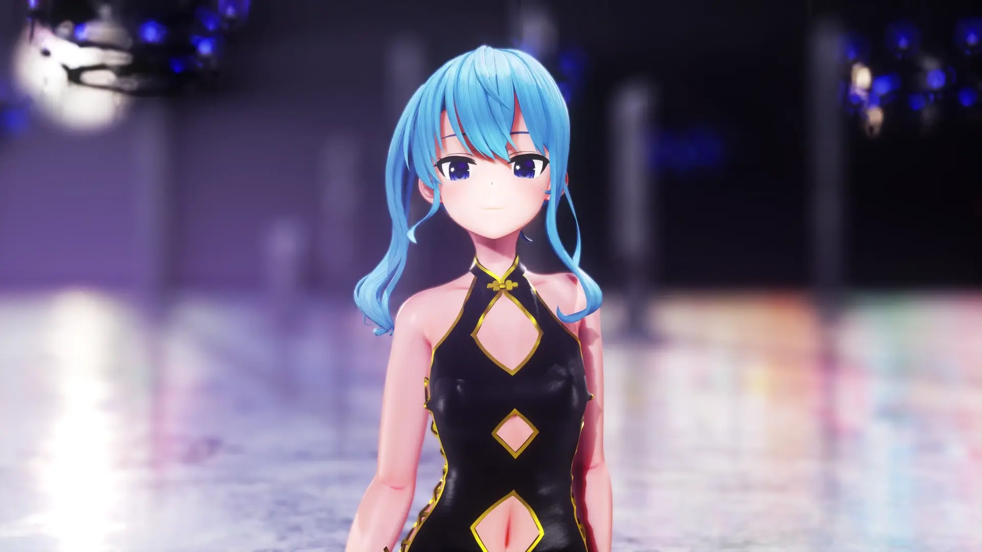 【MMD】Hoshimachi Suisei HEYA Dance Memukau oleh lide | Hololive VTuber