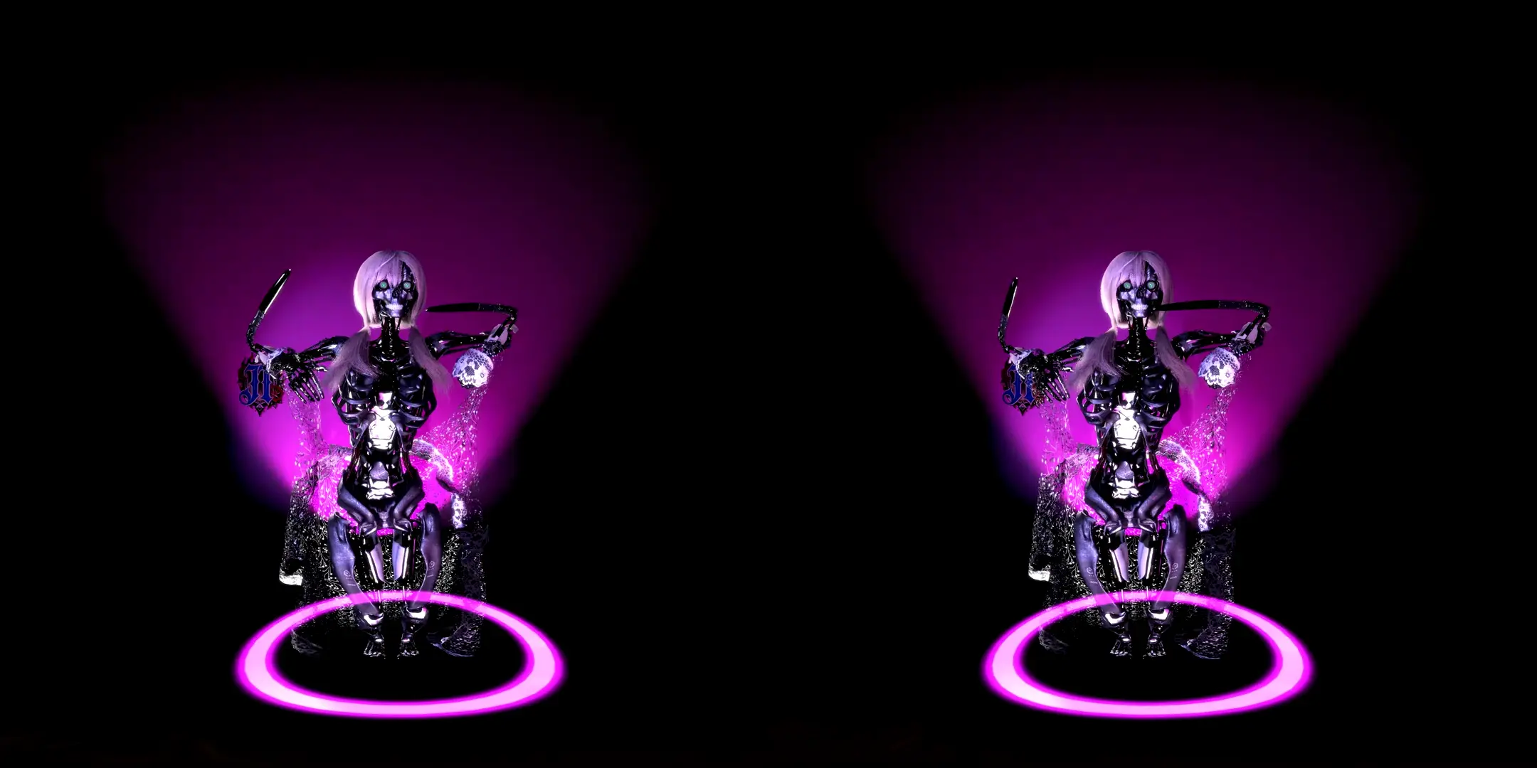 [VAM][VR180] JadeT 機械姬禁忌誘惑 VR180全景體驗