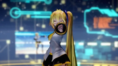 Akita Neru × Cyber Thunder Cyider - Сексуальное MMD от Anpu