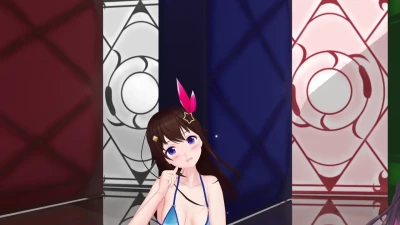 V_SA โดย dealer222 กับ Azki และ Tokino_Sora VTuber สวยๆ ใน MMD