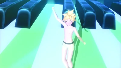 Len Underwear Dance | Marginal | Kagamine Len Project DIVA MM+