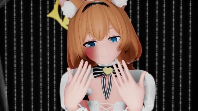 キャットラビング(Mari)｜Blue Archive MMD by ZILOlσmlσm