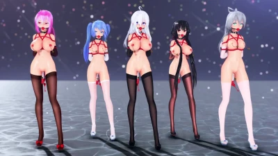 HAKU MIKU LUKA KURUMI TIANYI Conqueror Bondage Sem Cortes