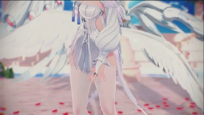 [MMD R-18] Cherry Sky - Remielle Desnuda, Baile y Striptease DM144