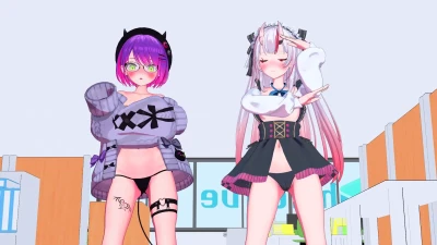 【MMD】Hololive's ラン Shines in Mikuday Dance Extravaganza
