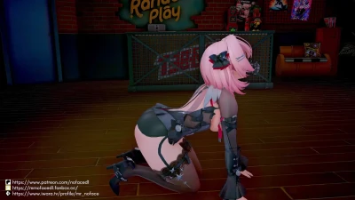 Remielle l Layin' Low 💕 เต้นเซ็กซี่กับ Mr. No Face ใน Zenless Zone Zero