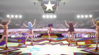 Hatsune Miku & Kagamine Rin’s Sexy Dance Teasing Nipples No Panties