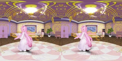 【VR180】hkikyr_おじゃま虫 con 踊リ撮リV y hakui_koyori de hololive ¡Imperdible!