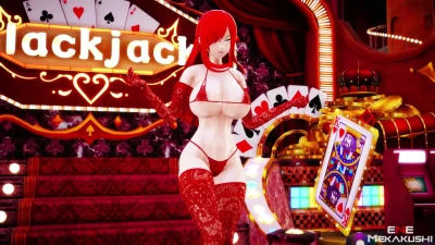 Erza ILLIT Magnetic dengan Ene – Sexy Fairy Tail MMD Show