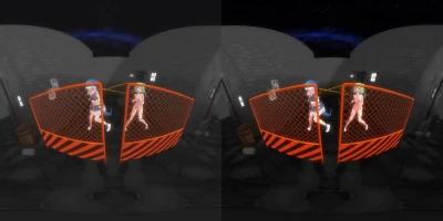[R-18:VRMMD] Danger Within 85cm Radius—TubeP Fences It Off!