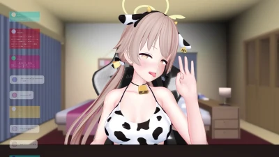 blue archive_Hi〇umi Transmissão Erótica Explícita por 3mura | MMD