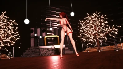 Meiko Bikini Dance by Greeny | Hiasobi Vocaloid MikuMikuDance