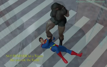 The Defeat of Superman (VAM) {Futa x Femboy} by GaryCameHome
